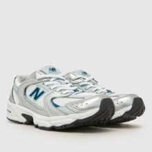 New Balance 530 Junior in White & Blue New Balance 530,2 of 4