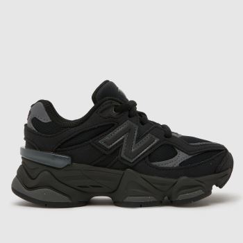 New Balance Black & Grey 9060 Junior