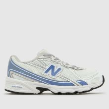 New Balance 740 Junior in White & Blue New Balance 740,1 of 4