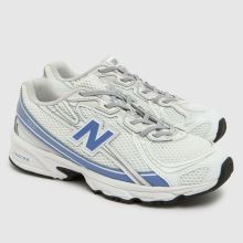 New Balance 740 Junior in White & Blue New Balance 740,3 of 4