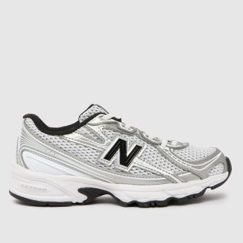 New Balance Schwarz-Silber 740 Junior