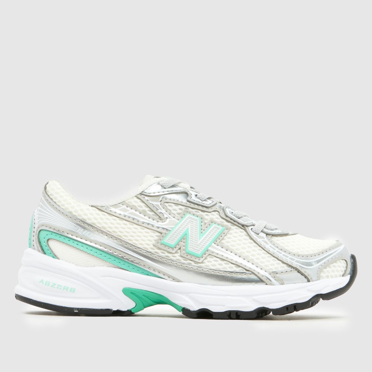 New Balance 740 Toddler Trainers - Silver - Size 2 - Leather