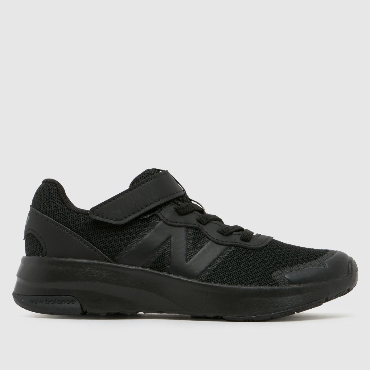 New Balance Junior Running 578 Hook-and-Loop Trainers, Black, Size 2 Older