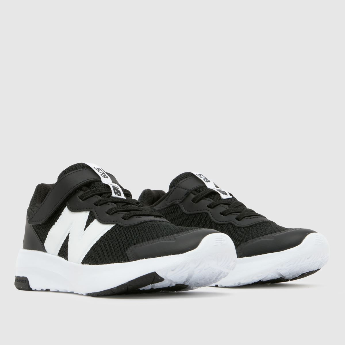 New Balance 578 Junior in Black & White New Balance 578 1
