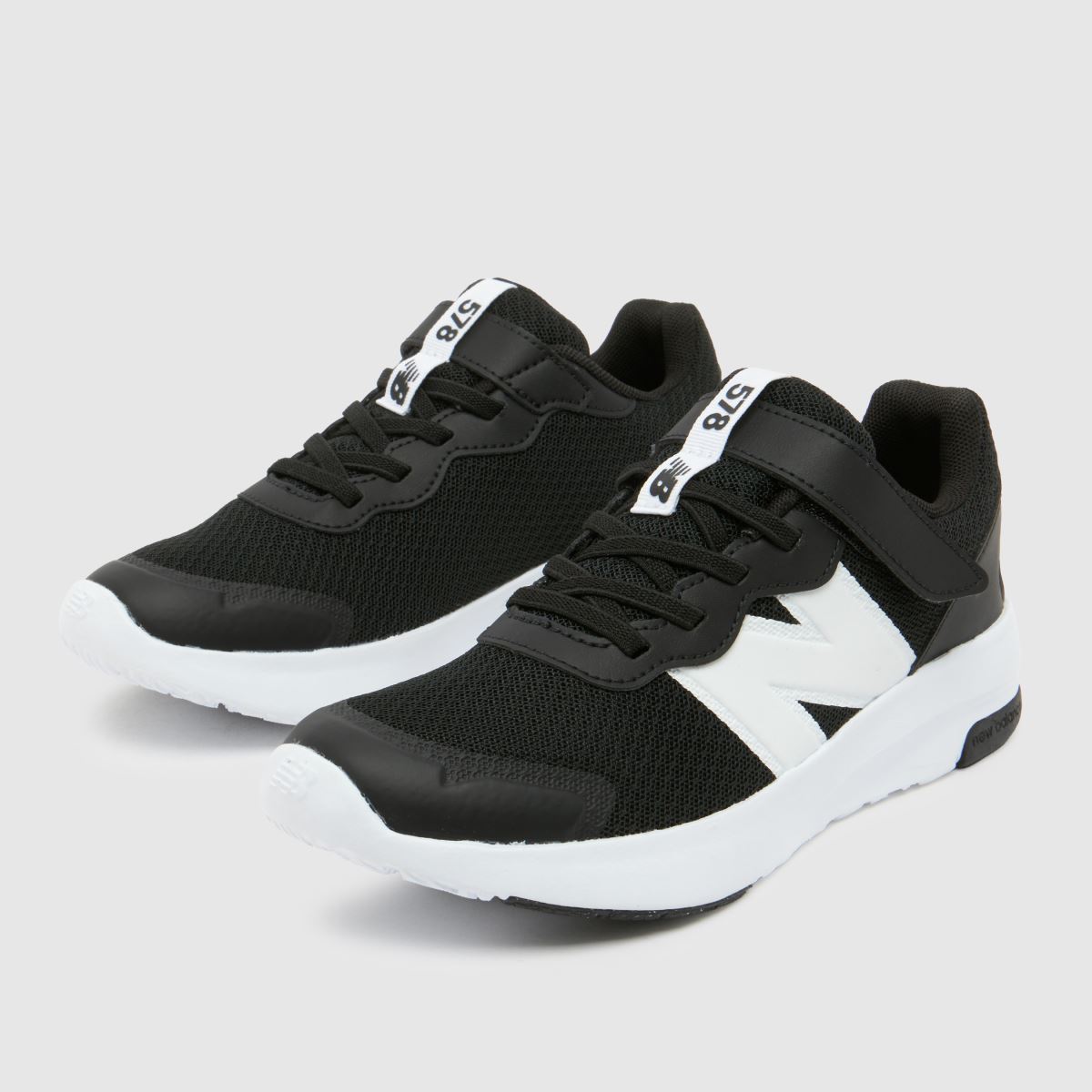New Balance 578 Junior in Black & White New Balance 578 4