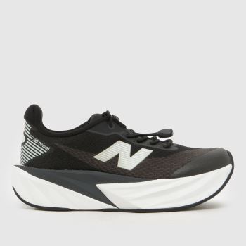 New Balance Black & White FuelCell Rebel Junior
