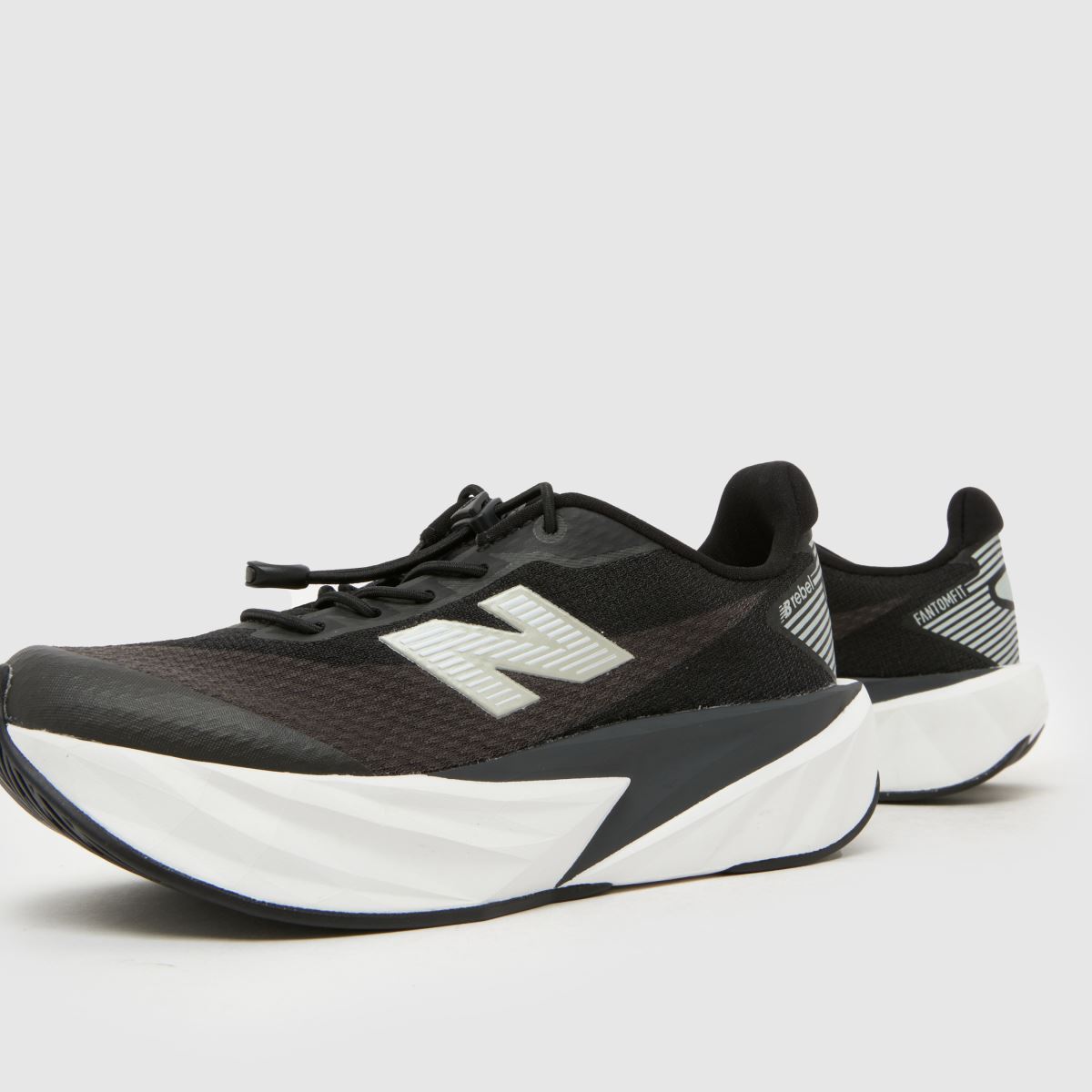 New Balance FuelCell Rebel Junior in Black & White New Balance FuelCell Rebel 7
