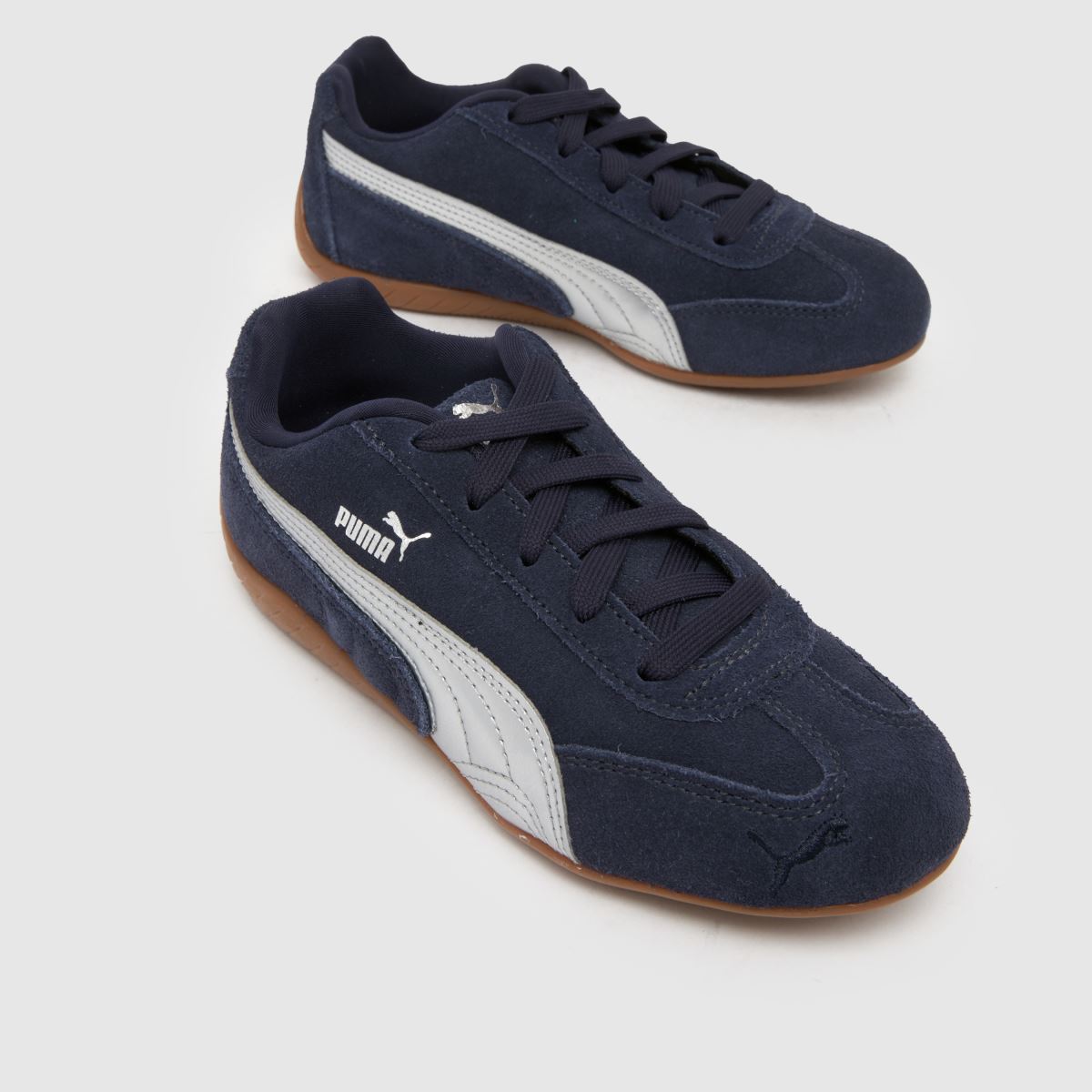 PUMA Speedcat Junior in Navy Multi PUMA Speedcat 4