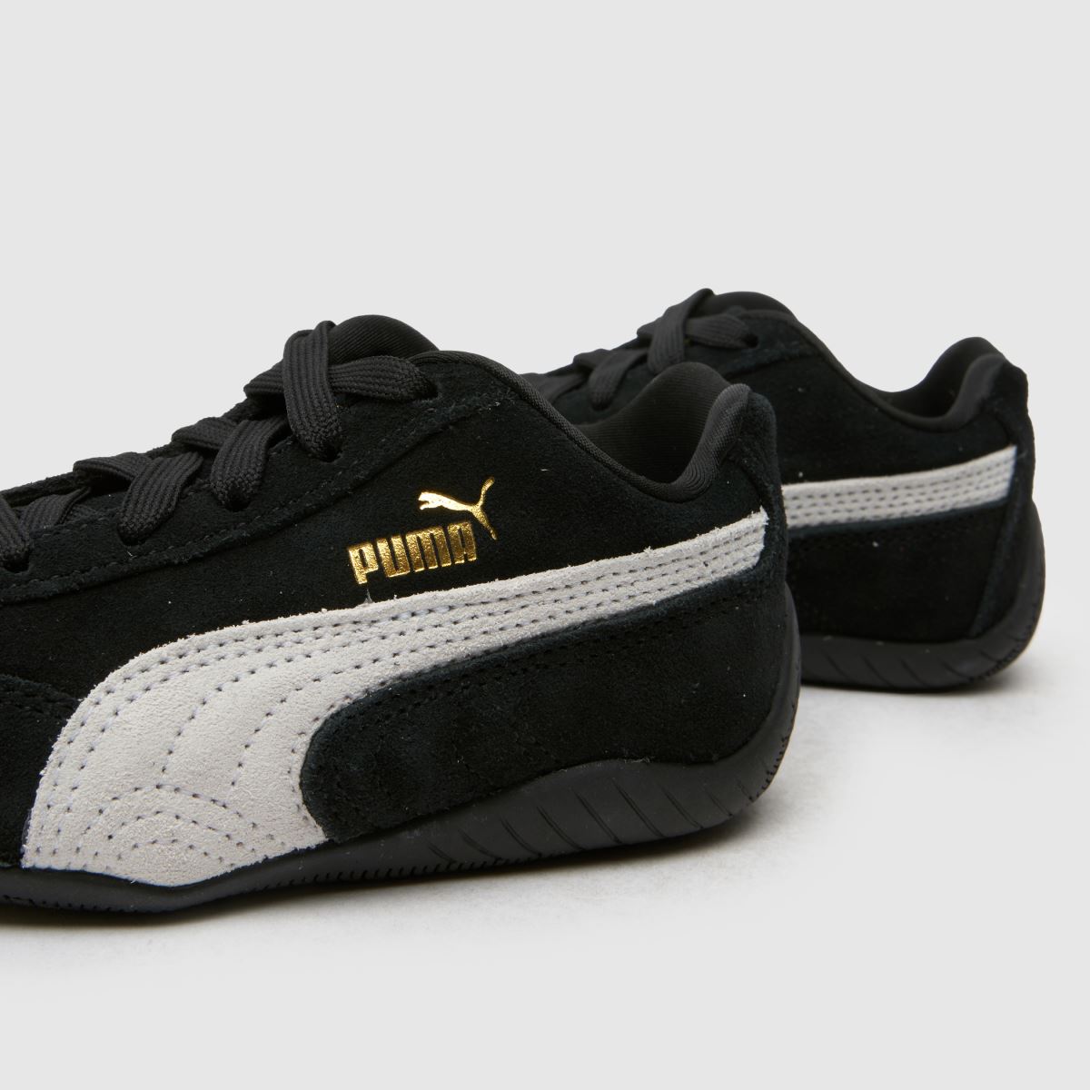 PUMA Speedcat Junior in Black & White PUMA Speedcat 7
