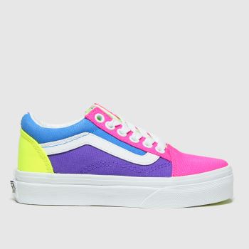 Vans multi old skool trainers junior Vans multi old skool trainers junior