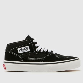 Vans Black & White Half Cab Decon Junior