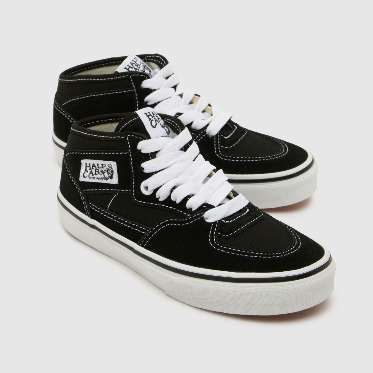 Vans Half Cab Decon Junior in Black & White Vans Half Cab Decon 4