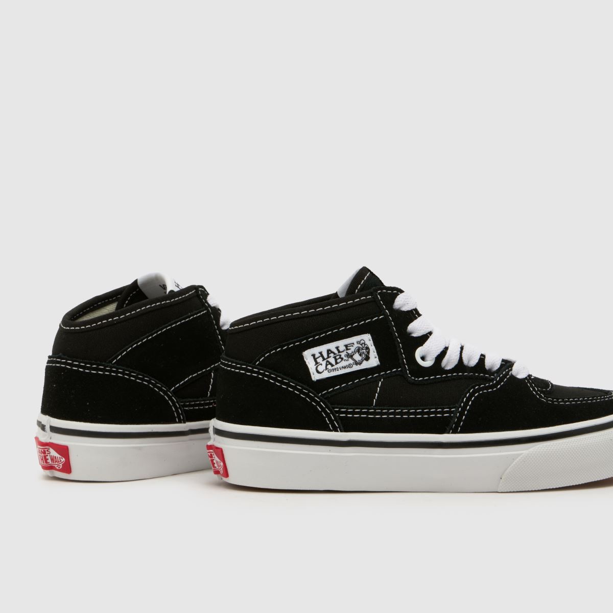 Vans Half Cab Decon Junior in Black & White Vans Half Cab Decon 7