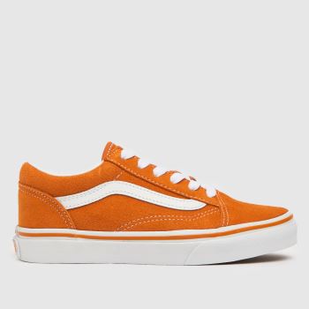 Vans orange old skool suede Junior Trainers Vans orange old skool suede Junior Trainers