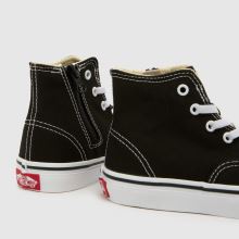 Vans Authentic Hi 2.0 Junior in Black & White Vans Authentic Hi 2.0,4 of 4