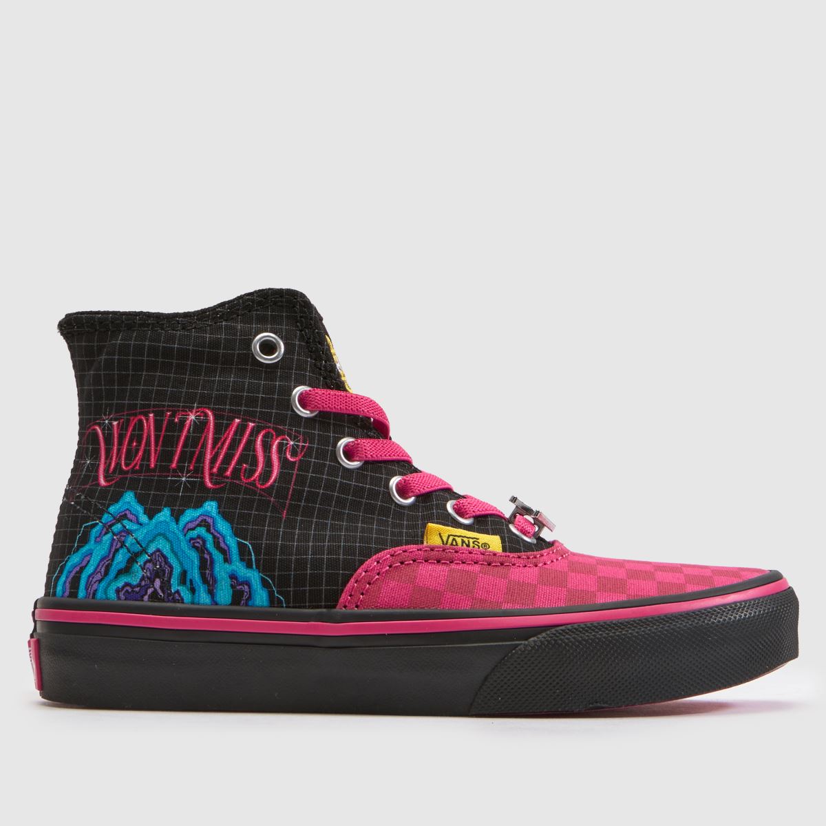 Vans X KPop Demon Hunters Authentic Junior in Black Multi Vans X KPop Demon Hunters Authentic