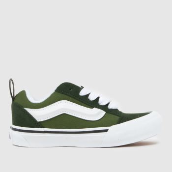Vans Dark Green Knu Skool Junior