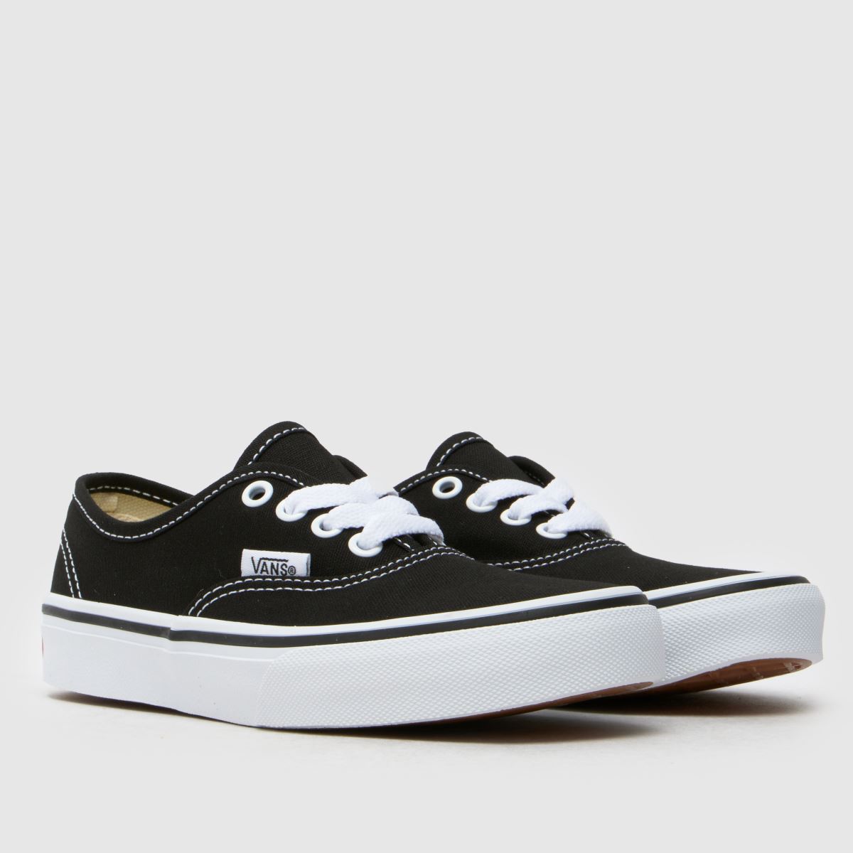 Vans Authentic Junior in Black & White vans Vans Authentic Junior in Black & White 1