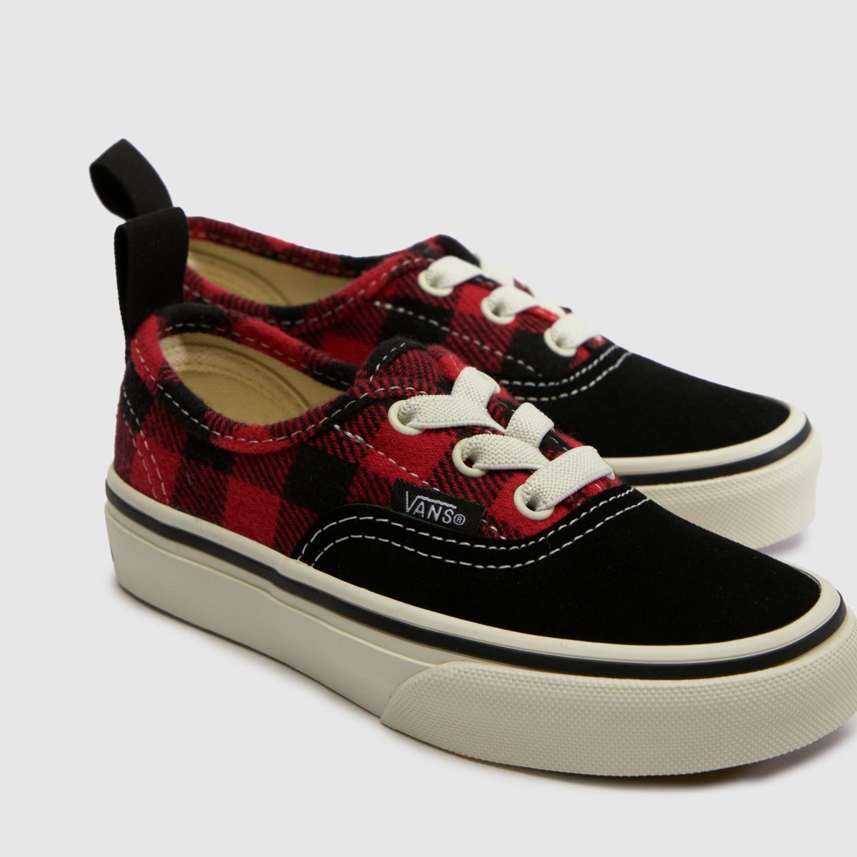 Vans Authentic Junior in Black & Red Vans Authentic 4