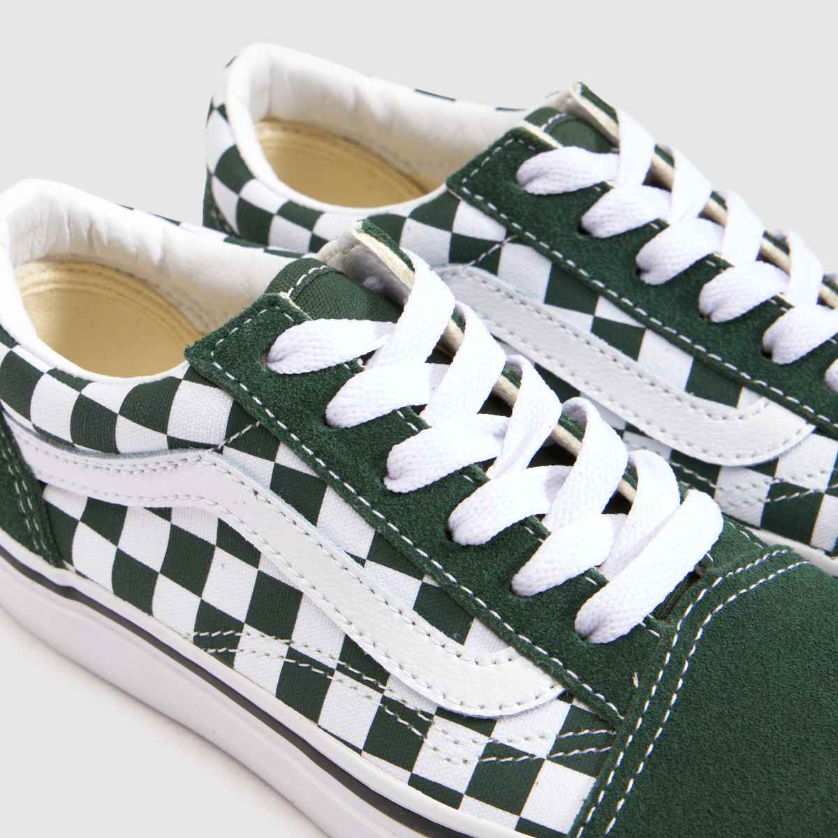 Vans Old Skool Junior in Dark Green Vans Old Skool 4