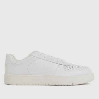 schuh white mighty lace up trainers junior schuh white mighty lace up trainers junior
