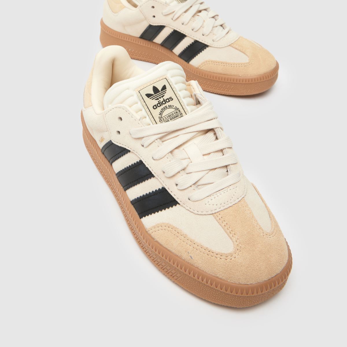 adidas Samba XLG Youth in Off-White adidas Samba XLG 4