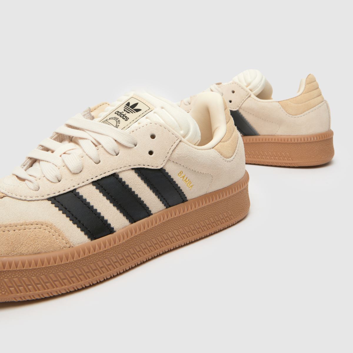 adidas Samba XLG Youth in Off-White adidas Samba XLG 7