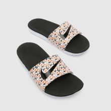 Nike Kawa Slide Youth in Black Multi Nike Kawa Slide,3 of 4