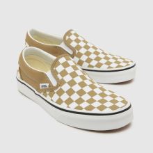 Vans Classic Slip-On Youth in Beige Multi Vans Classic Slip-On,3 of 4