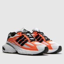 adidas Star XL G Youth in White & Orange adidas Star XL G,2 of 4