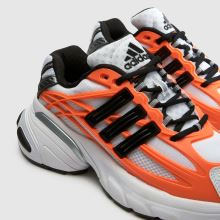 adidas Star XL G Youth in White & Orange adidas Star XL G,3 of 4