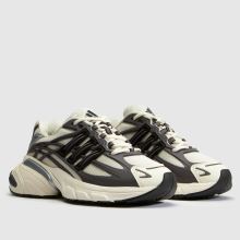 adidas Star XL G Youth in White & Brown adidas Star XL G,2 of 4
