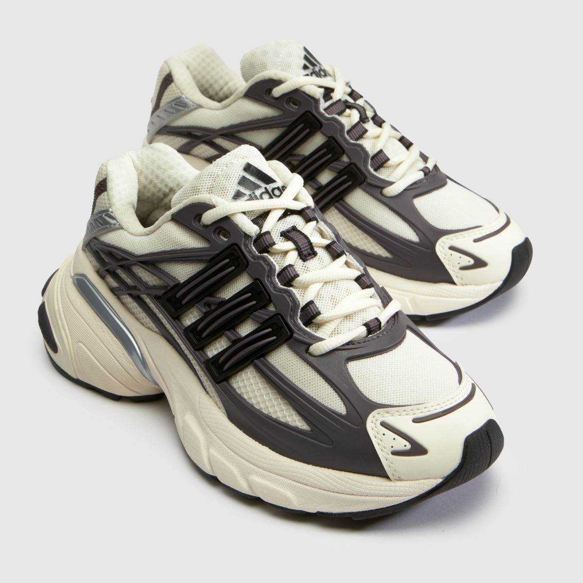 adidas Star XL G Youth in White & Brown adidas Star XL G 4