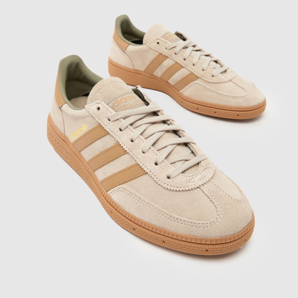 adidas gazelle silver green womens adidas Originals Women's Handball Spezial Wonder Beige / Off White main image 1