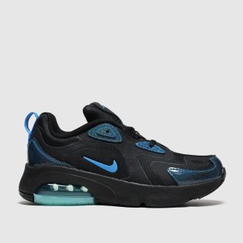 nike black and blue air max 200 baby dragon trainers youth nike black and blue air max 200 baby dragon trainers youth