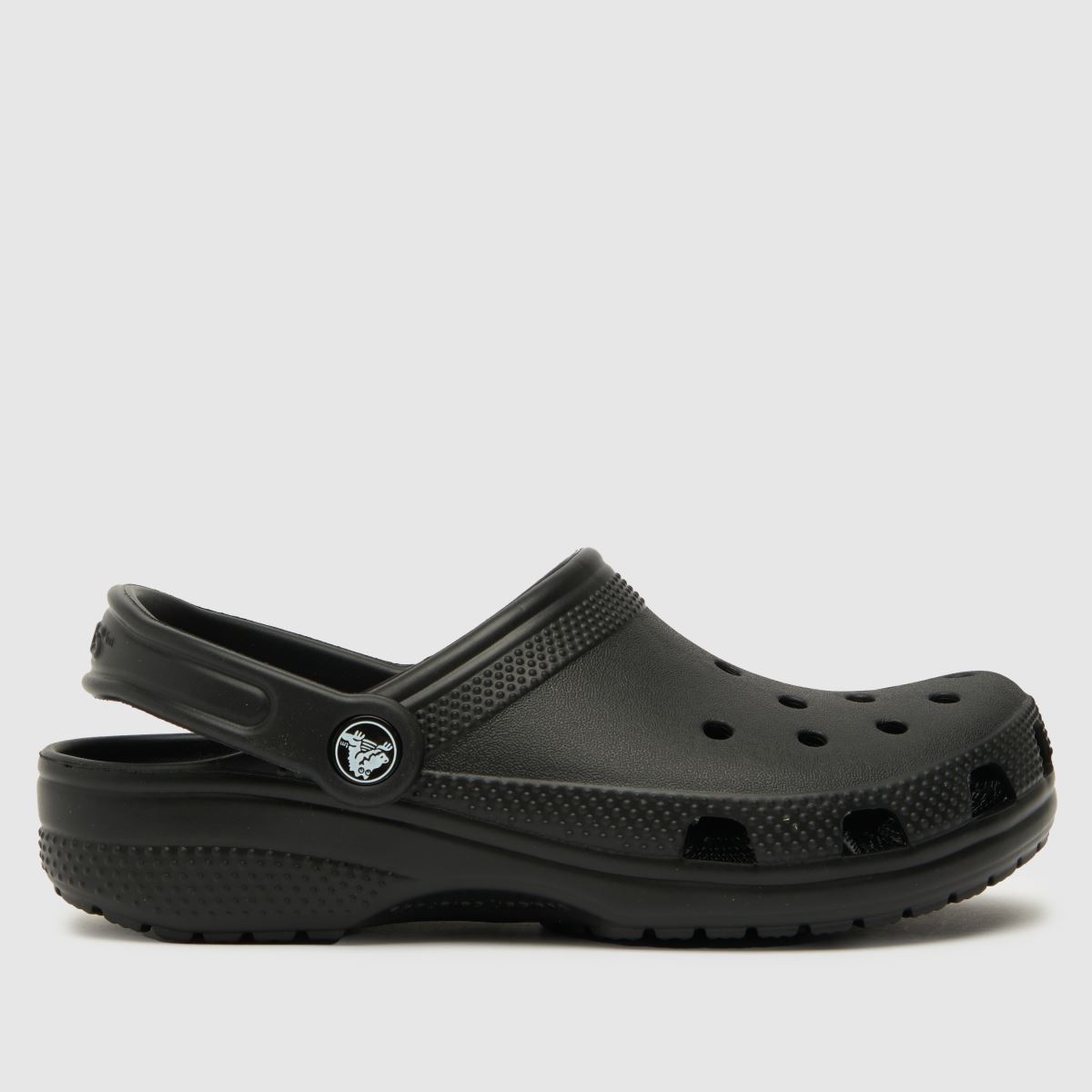 Crocs Unisex Classic Mules - - Black - Synthetic - Size 38.5 EU/IT