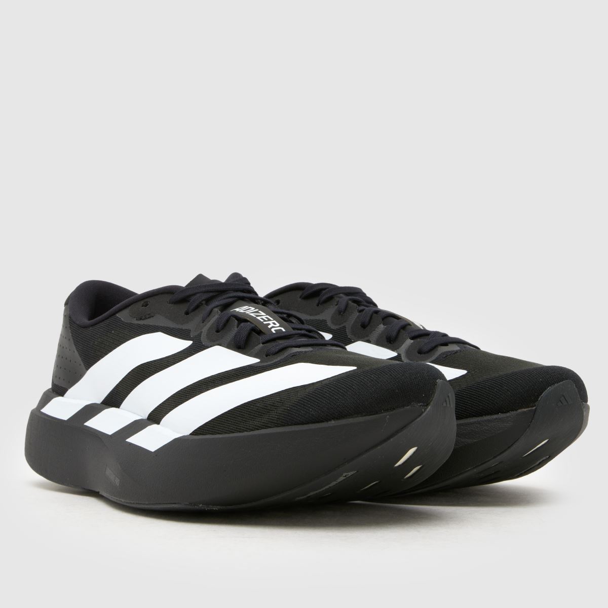 Kids Youth Black & White adidas Adizero Evo SL Trainers | schuh