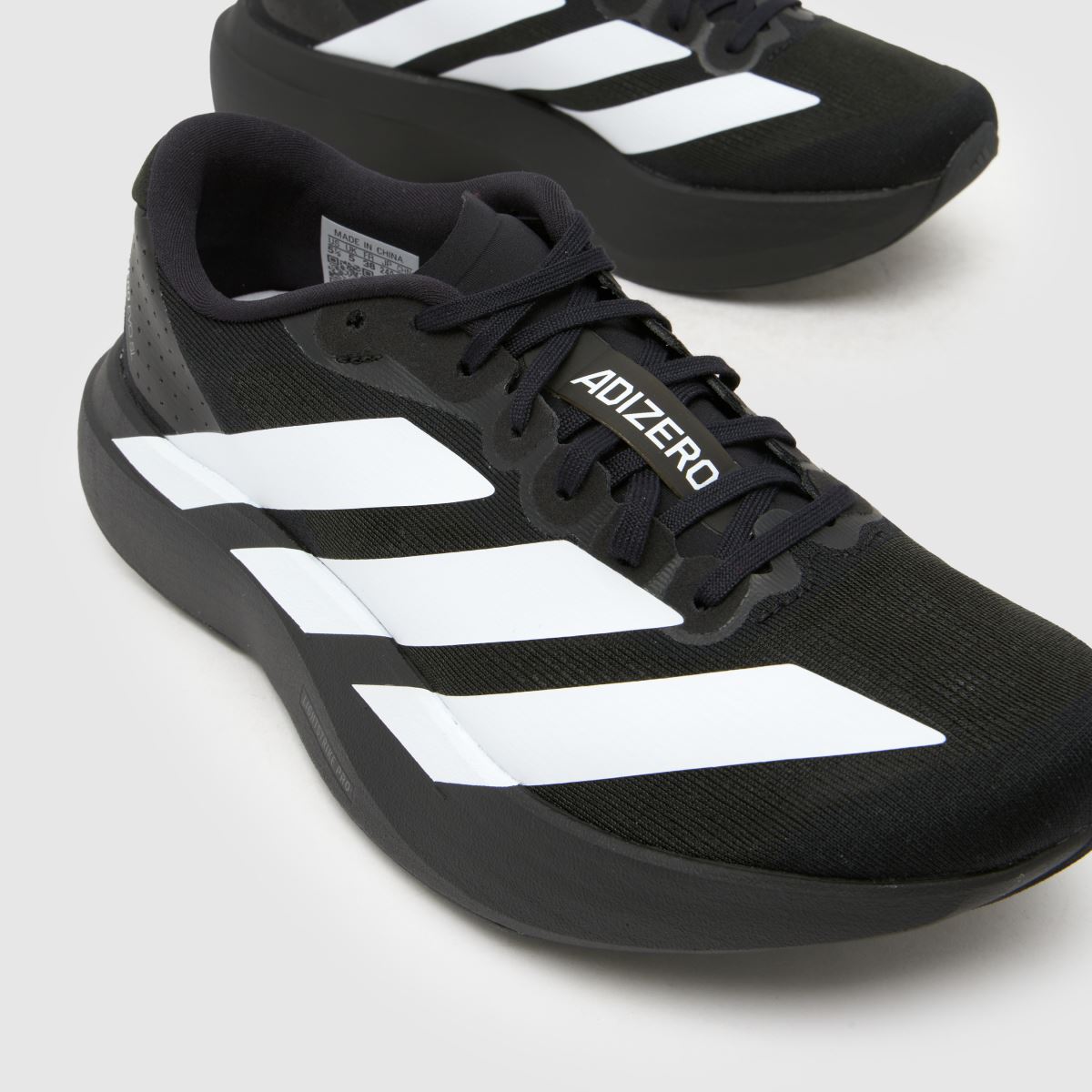 Kids Youth Black & White adidas Adizero Evo SL Trainers | schuh