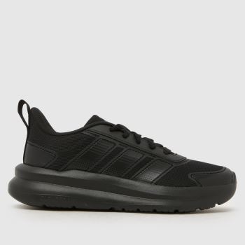 adidas Black Tensaur Run 4.0 Youth