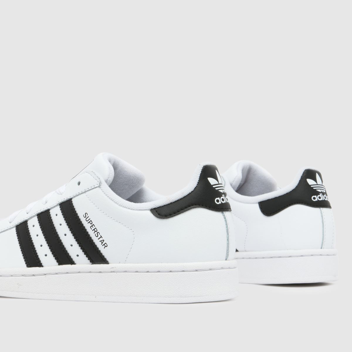adidas Superstar II Youth in White adidas Superstar II 7