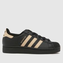 adidas Superstar II Youth in Black Multi adidas Superstar II,1 of 4