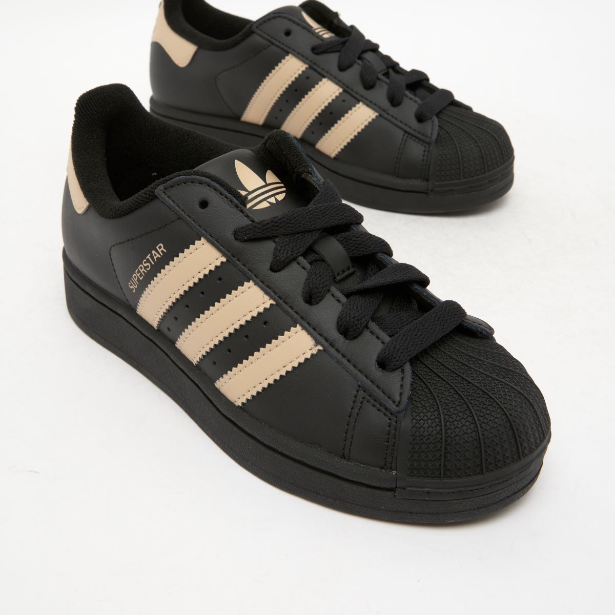 adidas gazelle silver green womens Adidas Superstar II Youth Shoes, White/Black/White main image 0