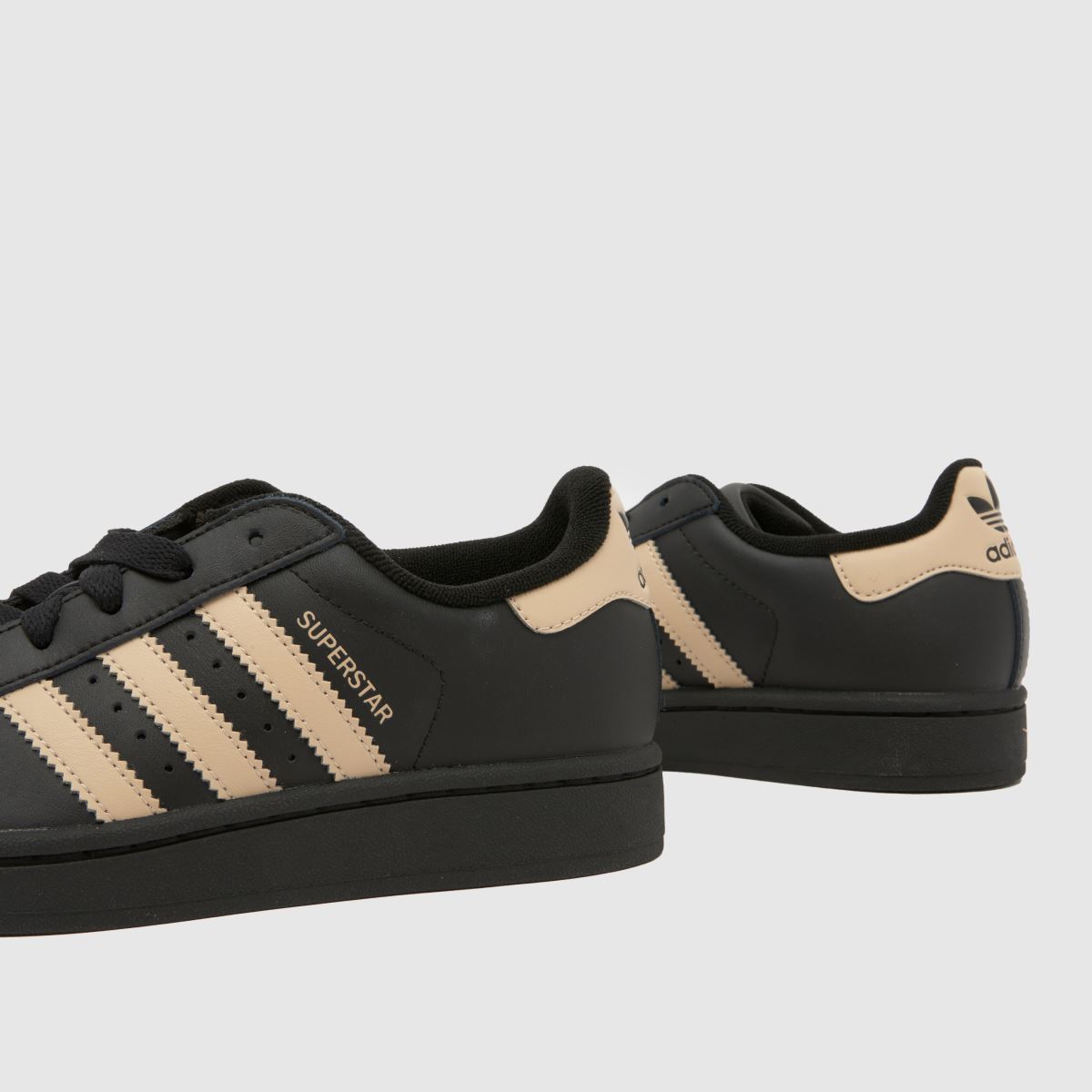 adidas gazelle silver green womens Little Kids ADIDAS SUPERSTAR PS (BLACK/WHITE) main image 1