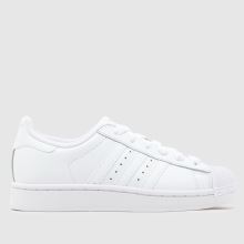 adidas Superstar II Youth in White adidas Superstar II,1 of 4