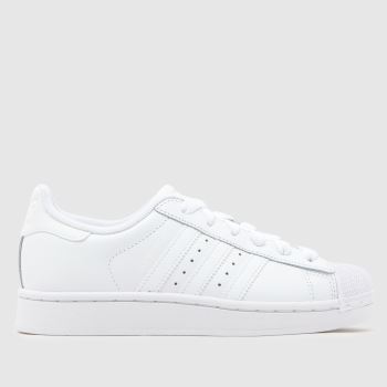 adidas White Superstar II Youth