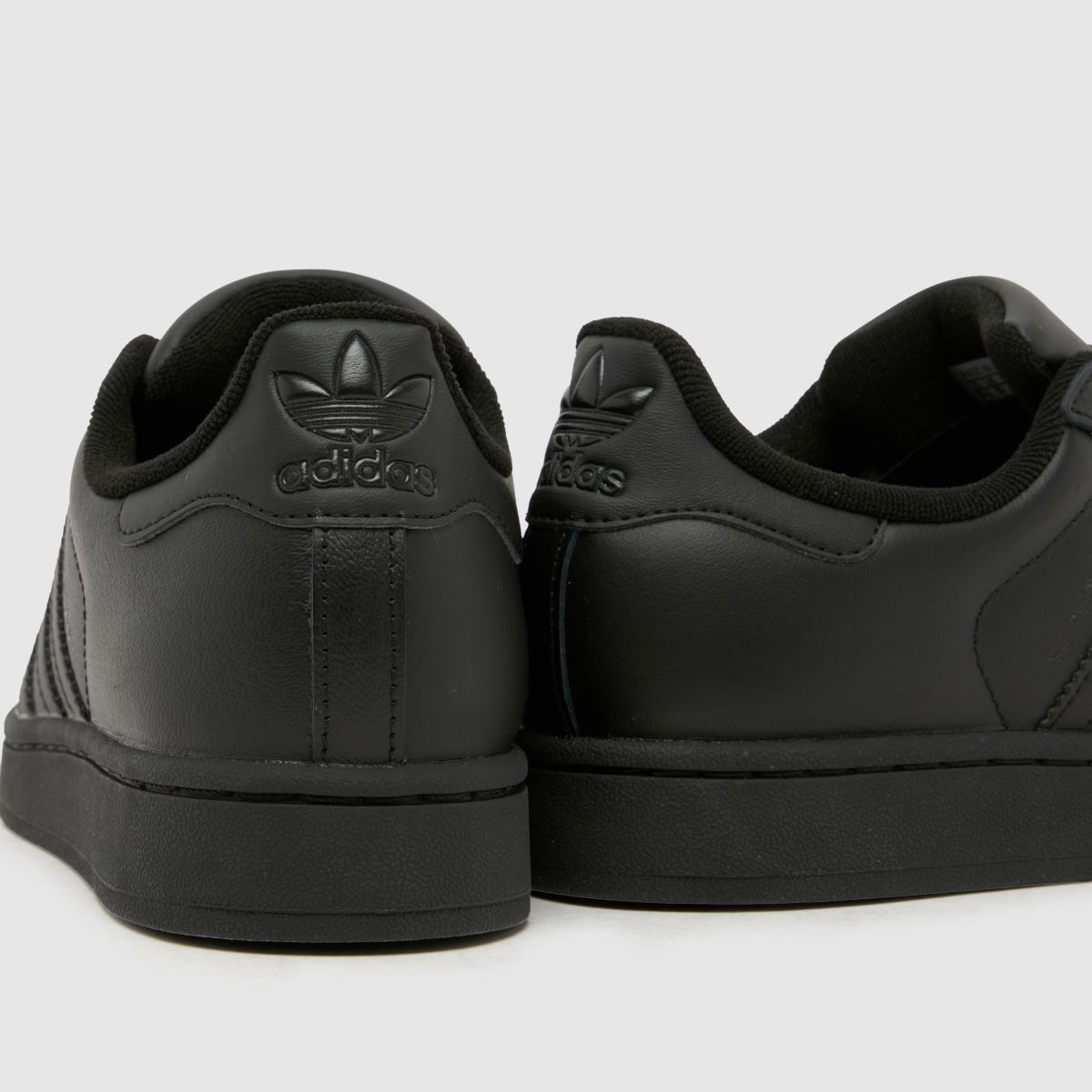 adidas Superstar II Youth in Black adidas Superstar II 7
