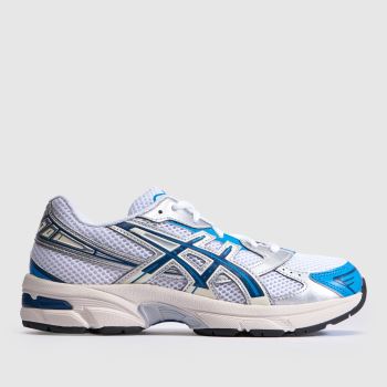 ASICS White & Blue GEL-1130 Youth