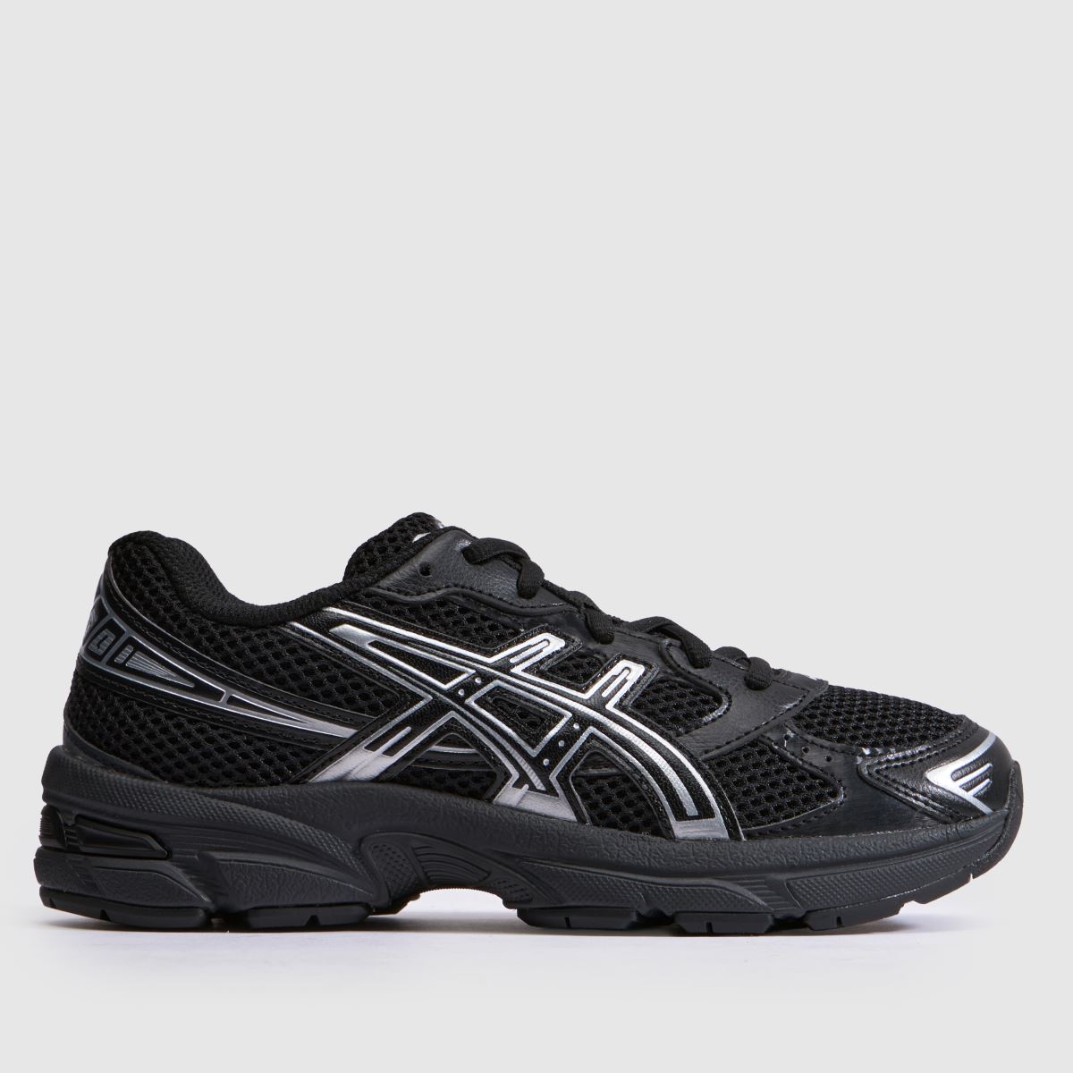 ASICS GEL-1130 Youth in Black & Silver ASICS GEL-1130