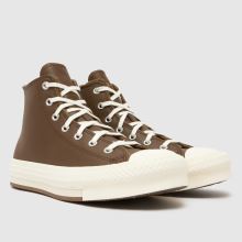 Converse All Star Hi EVA Lift Youth in Dark Brown Converse All Star Hi EVA Lift,2 of 4