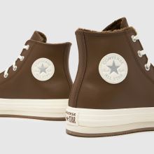 Converse All Star Hi EVA Lift Youth in Dark Brown Converse All Star Hi EVA Lift,3 of 4